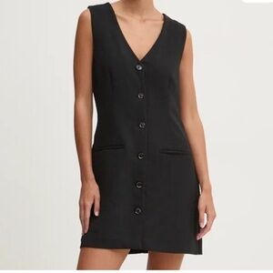 NWOT Abercrombie & Fitch Vest Mini Dress